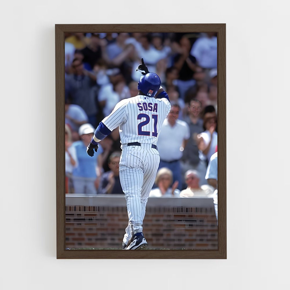 Poster Sammy sosa rempli – affiche Baseball (vue 5)